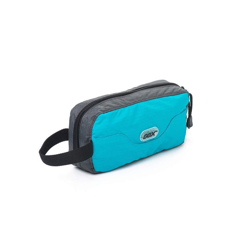 GOX Travel Toiletry Bag,Dopp Kit Case,Ultra-Light Cosmetics Bag Makeup Organizer(Turquoise) - Image 1
